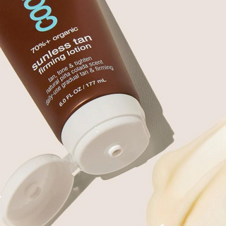 Lotion raffermissante autobronzante